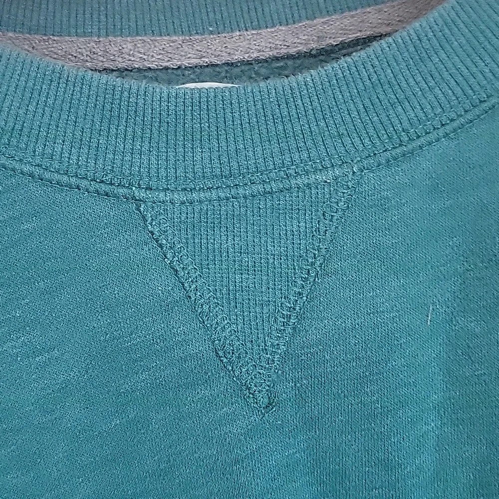 🌻4 for $15🌻 large turquoise heathered sweatshirt - Picture 2 of 5